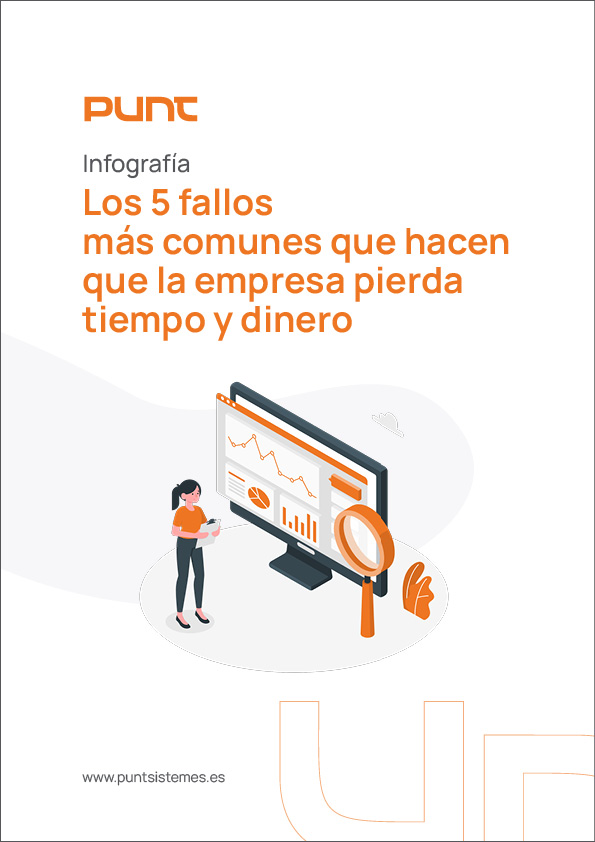 Infografía: Los 5 fallos más comunes que hacen que la empresa pierda tiempo y dinero